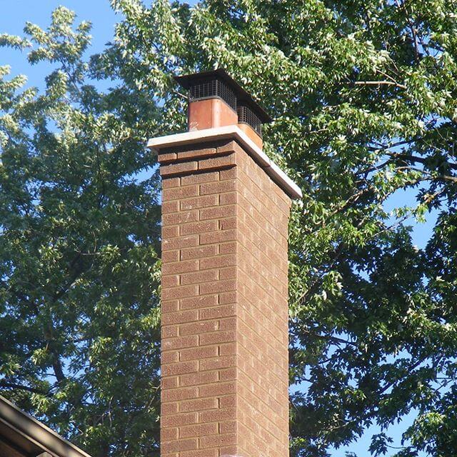 New chimney rebuild