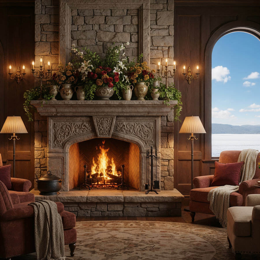 Fireplace Trends 2025